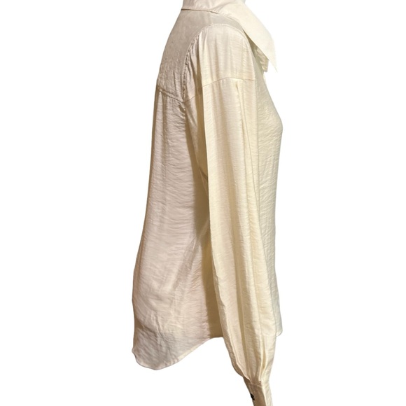 NWT’s WB With Black long sleeve button up shirt - Picture 3 of 11